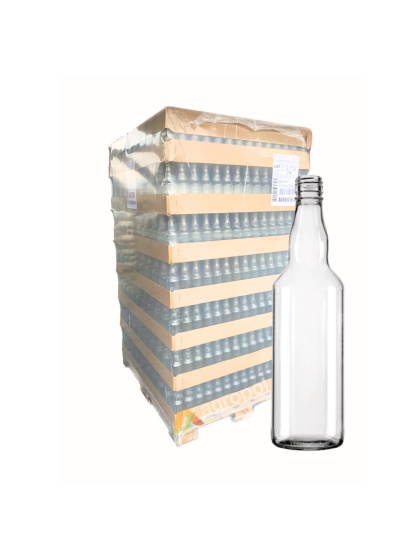 Butelka Monopolowa Gładka 500 ml Butelki 0,5 l PALETA 1260 sztuk