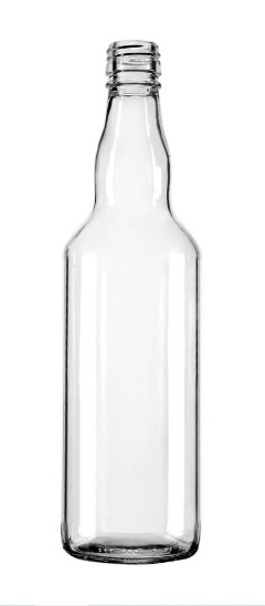 Butelka na alkohol 500 ml - monopolowa PALETA 1260 sztuk