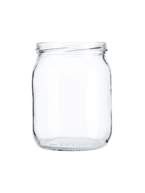 Słoik szklany 540 ml zgrzany ( 8 sztuk ) paleta 1632 szt