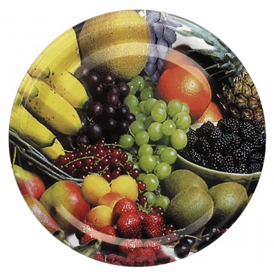 Zakrętki fi 82 Wieczko Owocowe MIX Banan op. 100 sztuk